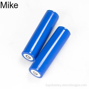 18650 LiFePO4 Batteries 1400mAh Nominal Capacity, 3.2V